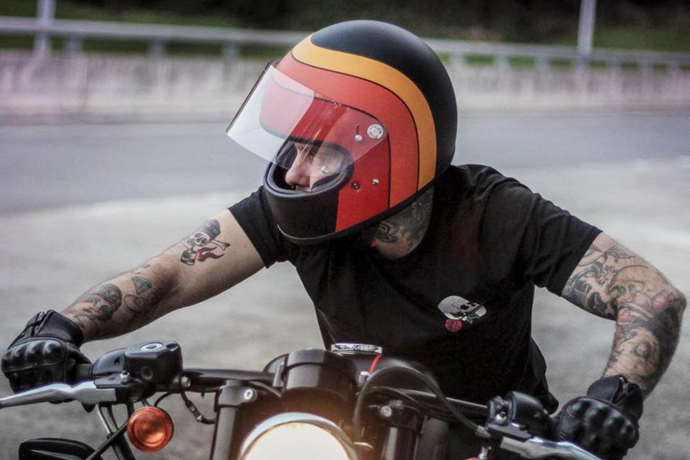 científico Ubicación Alegrarse 11 cascos de moto retro de diseño vintage | Moto1Pro