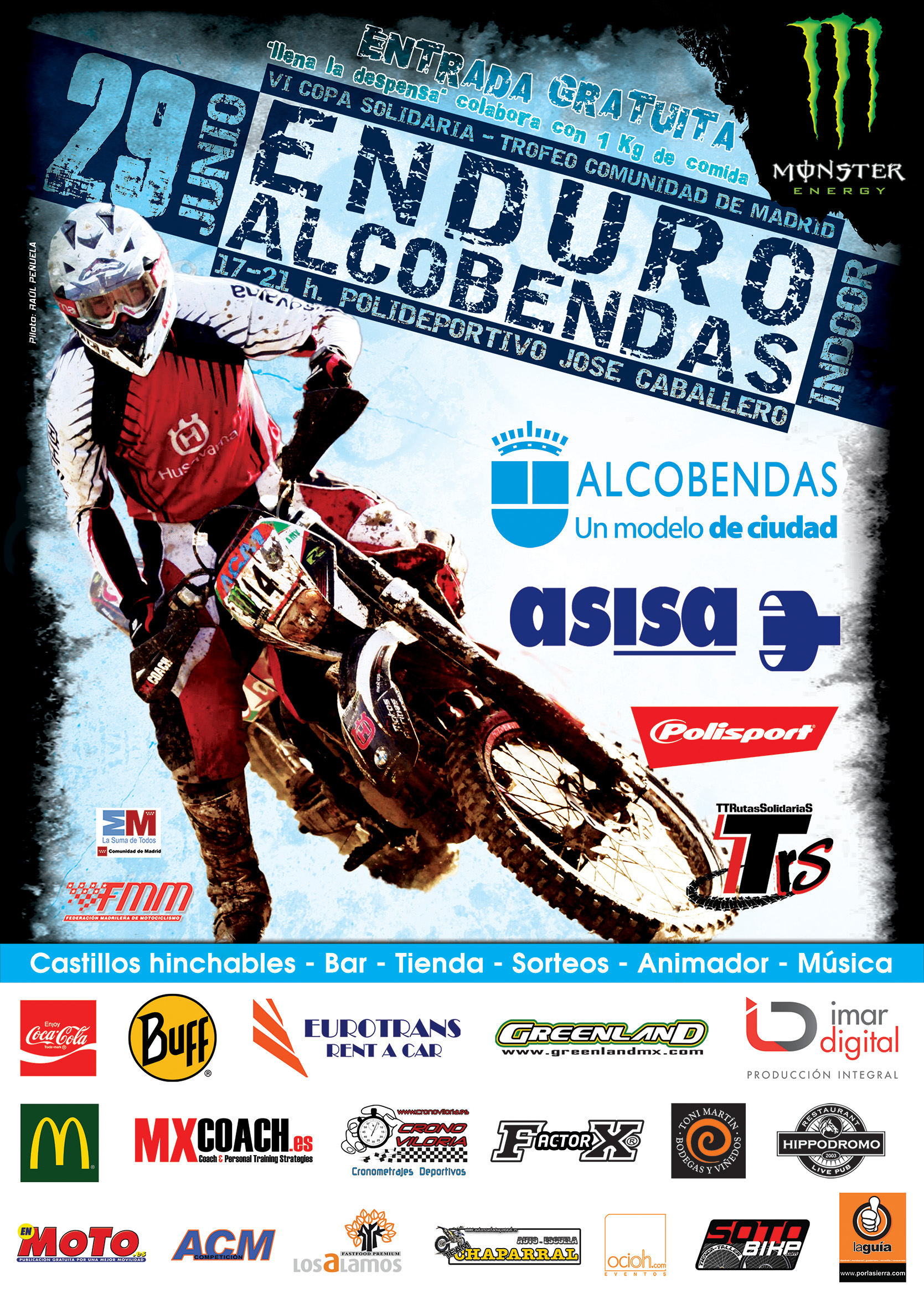 Logro papel Exclusivo Enduro Indoor de Alcobendas, espectáculo en la ciudad | Moto1Pro
