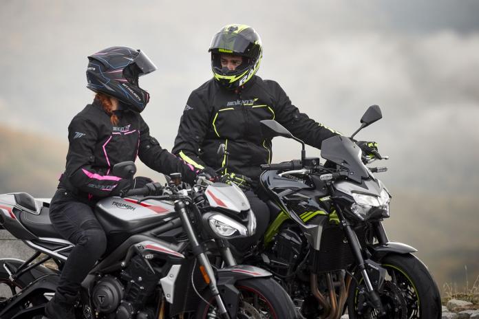 Guantes Seventy Degrees sd-t41 mujer moto invierno calefactable black