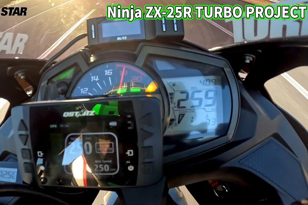 Kawasaki ZX-25R Turbo: ¡250 cc y 250 km/h! 